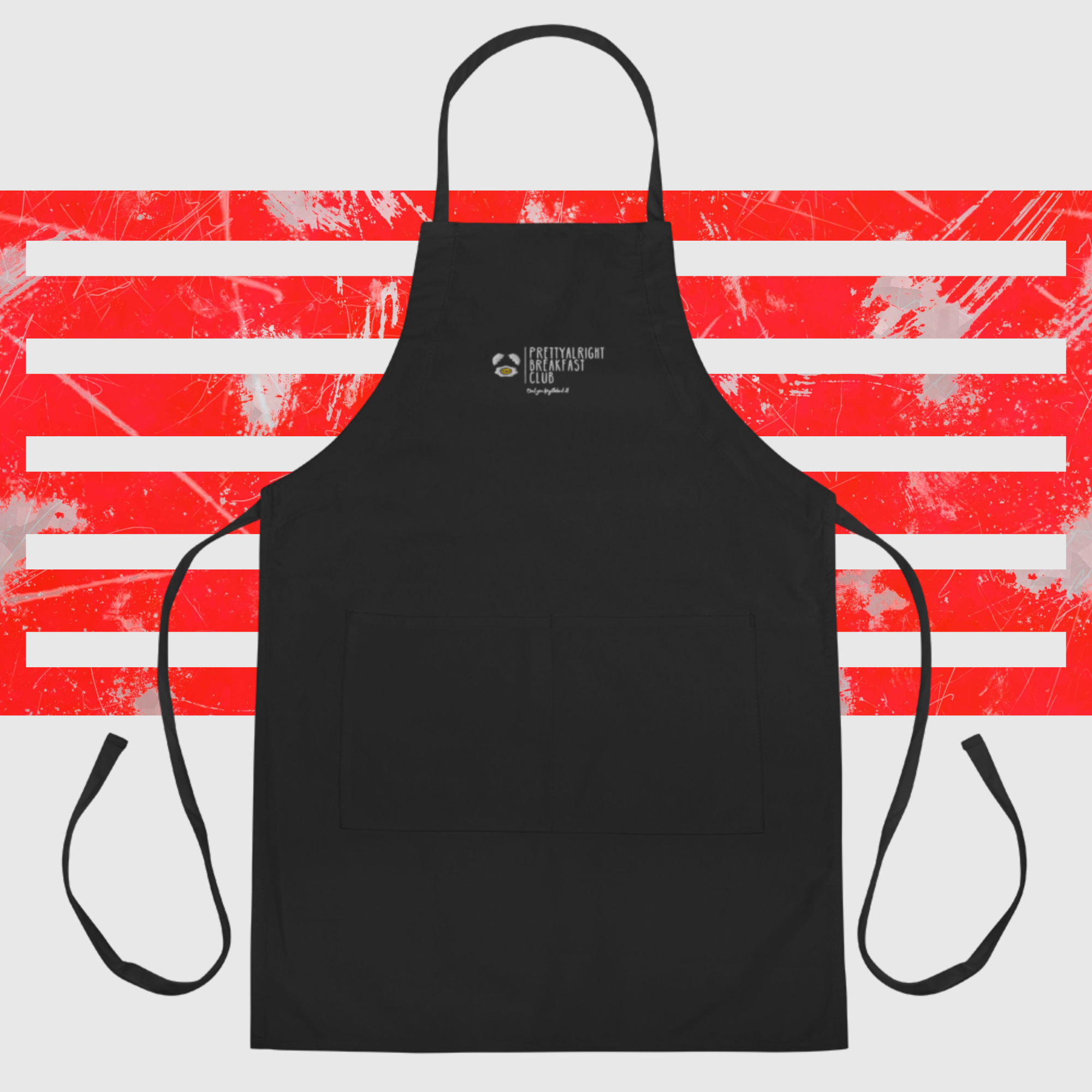 Embroidered Pabc Apron With Pockets! – Pretty Alright Breakfast Club