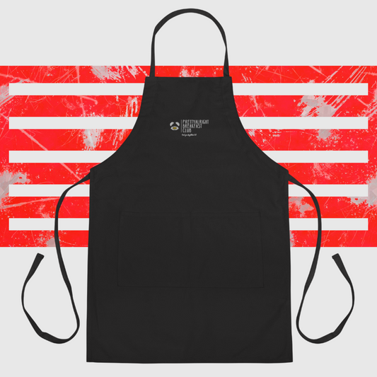 Embroidered PABC Apron with Pockets!